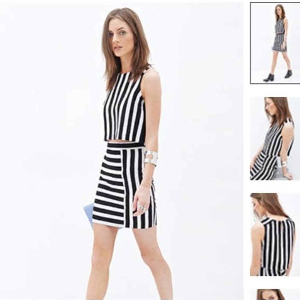 Black and White Stripe Set​